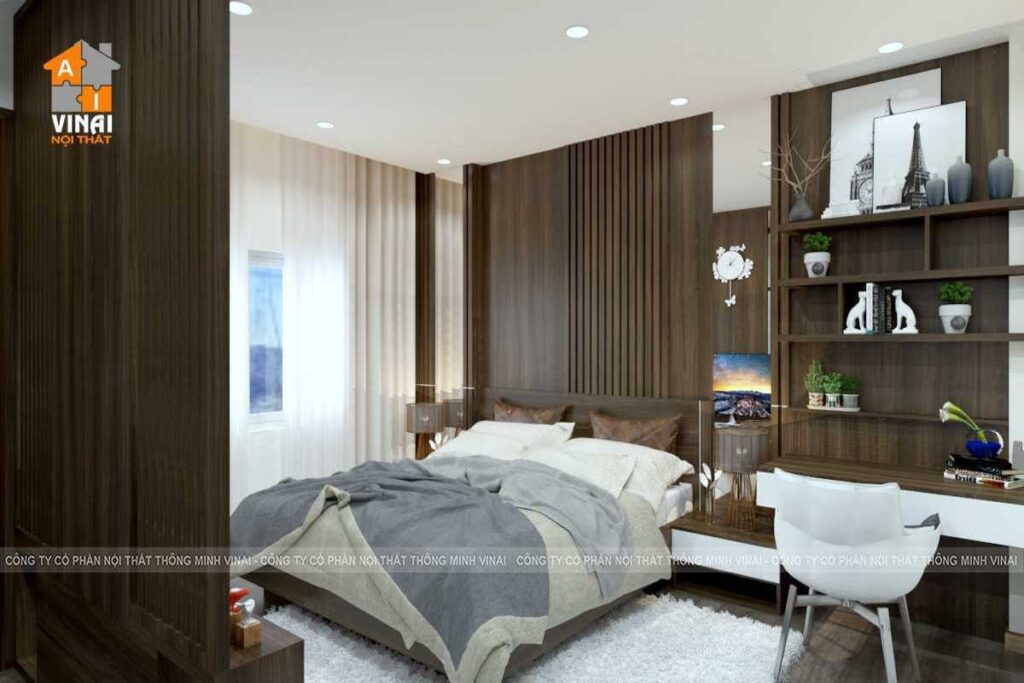 Nội thất phòng ngủ master nhà lô Gia Khánh- Bình Xuyên -5