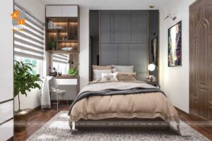 Nội thất phòng ngủ nhà lô Hùng Vương- Phúc Yên-1