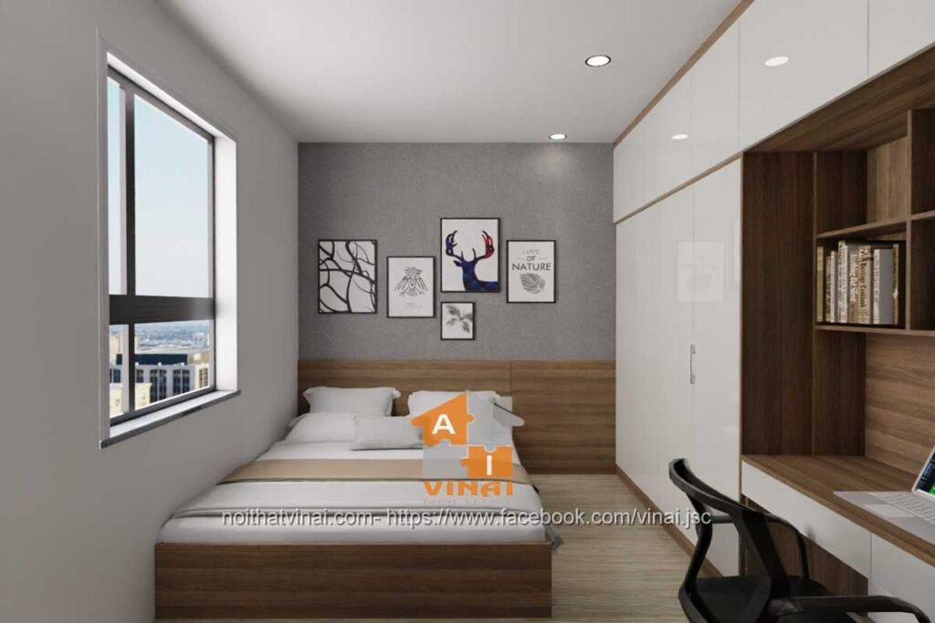 Nội thất phòng ngủ nhà phố Phùng Thị Toại- Vĩnh Yên-1