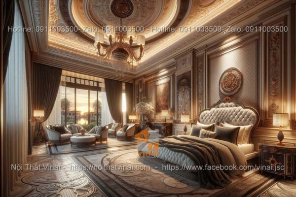 Nội thất phòng ngủ phong cách Luxury 11
