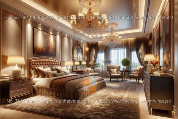 Nội thất phòng ngủ phong cách Luxury 13