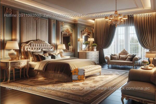 Nội thất phòng ngủ phong cách Luxury 14