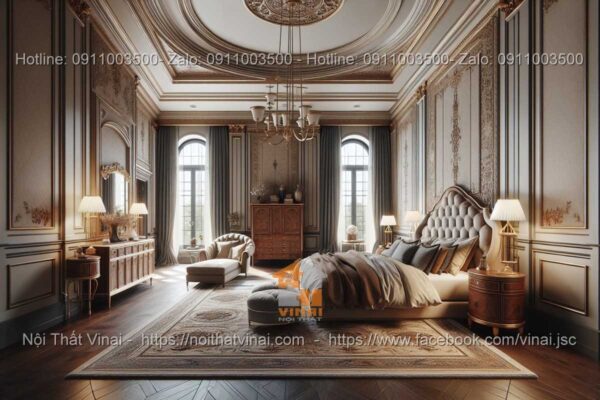 Nội thất phòng ngủ phong cách Luxury 2