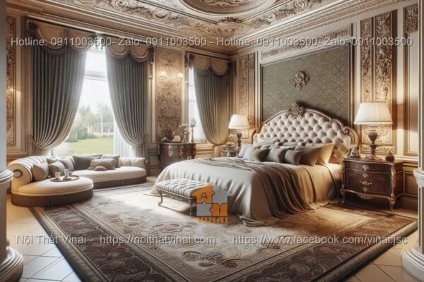 Nội thất phòng ngủ phong cách Luxury 6