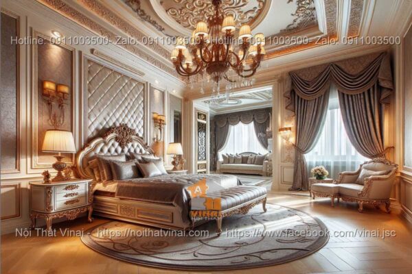 Nội thất phòng ngủ phong cách Luxury 7