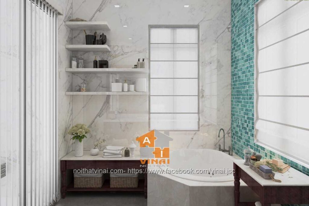 Nội thất phòng tắm biệt thự Times Garden -1