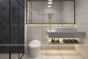 Nội thất phòng tắm chung cư Season Avenue- Mỗ Lao- Hà Đông-S1-3011-1