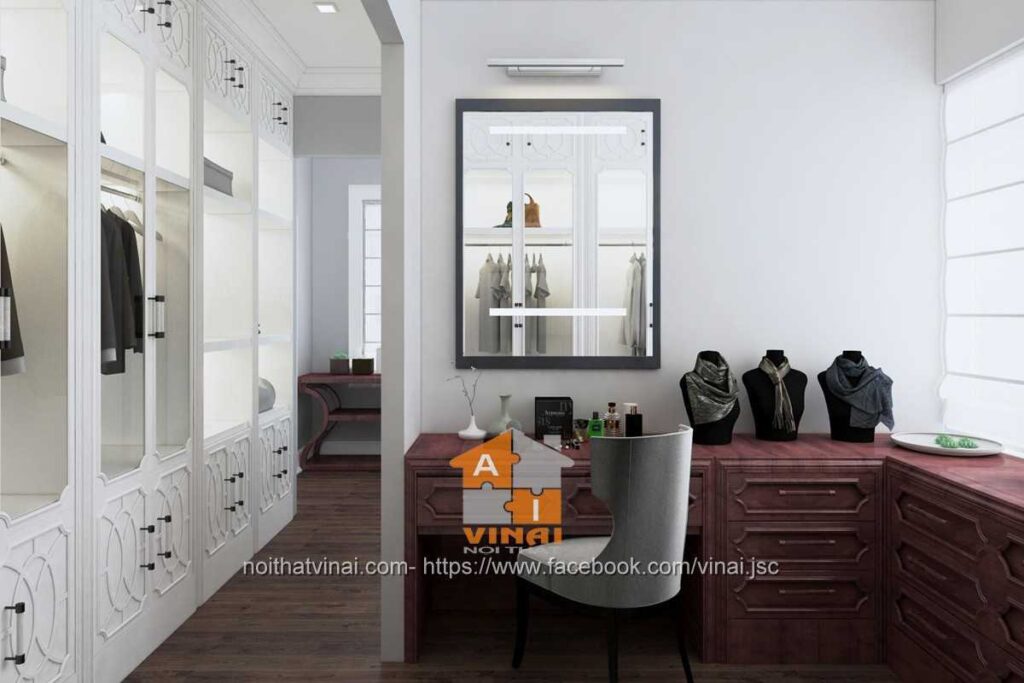 Nội thất phòng ngủ master- biệt thự Times Garden- Vĩnh Yên-5