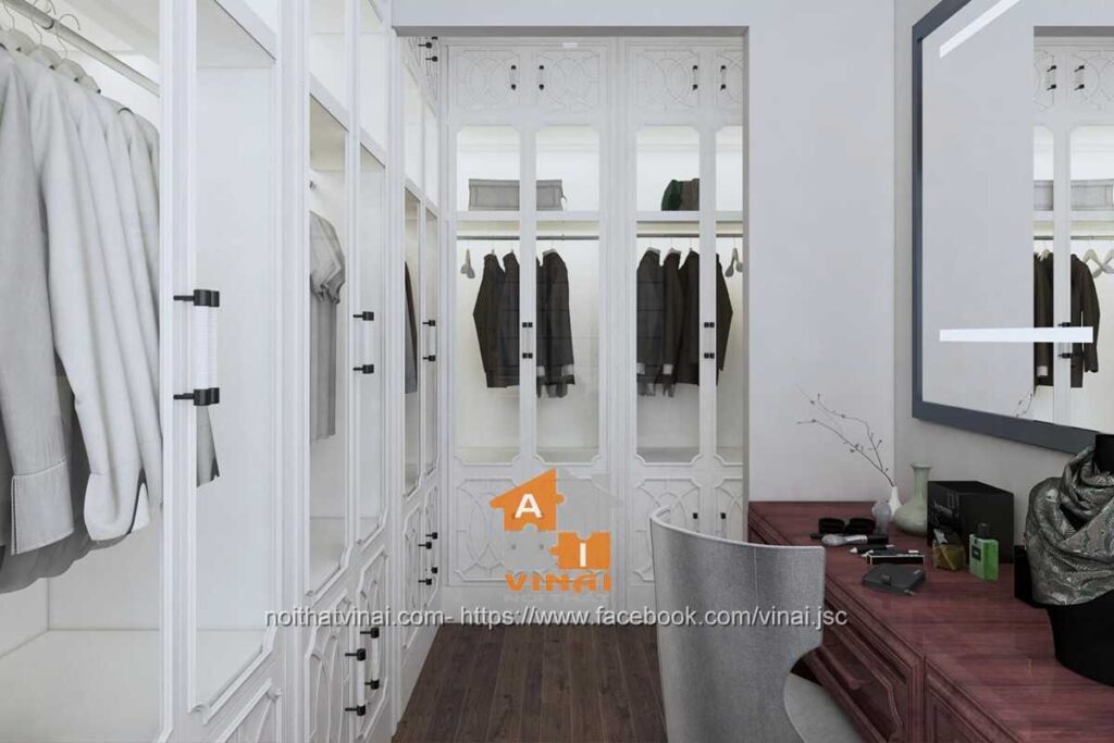 Nội thất phòng ngủ master- biệt thự Times Garden- Vĩnh Yên-6