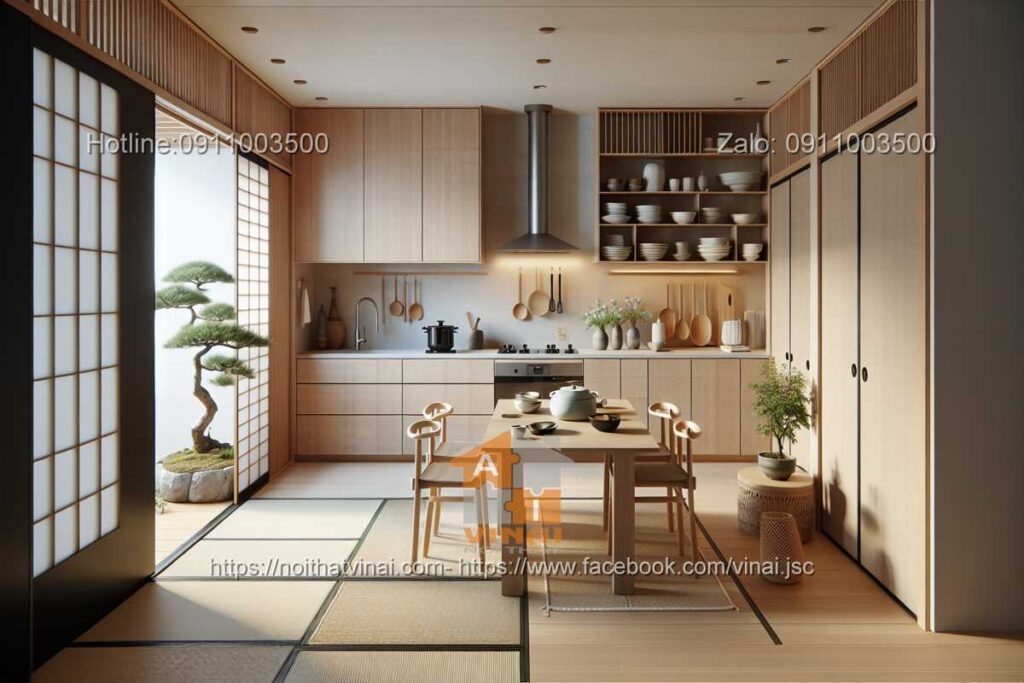 Phòng bếp kiểu Nhật -3