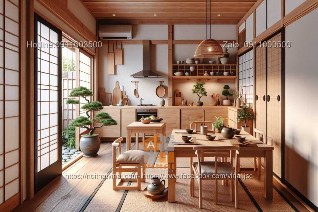 Phòng bếp kiểu Nhật -7