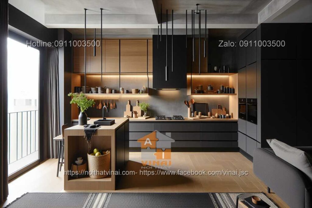 Phòng bếp kiểu Nhật Đẳng Cấp -2