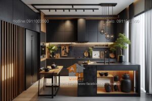 Phòng bếp kiểu Nhật Đẳng Cấp -3