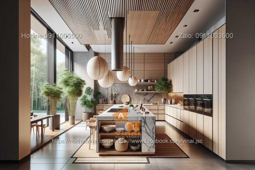 Phòng bếp kiểu Nhật hiện đại -5