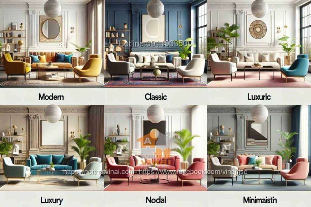 Phong cách thiết kế nội thất