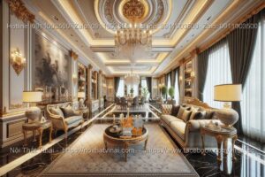 Mẫu thiết kế biệt thự đẹp với họa tiết và hoa văn tinh sảo 18