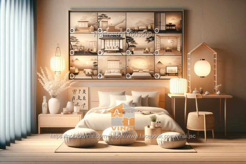 Phòng ngủ kiểu nhật -1