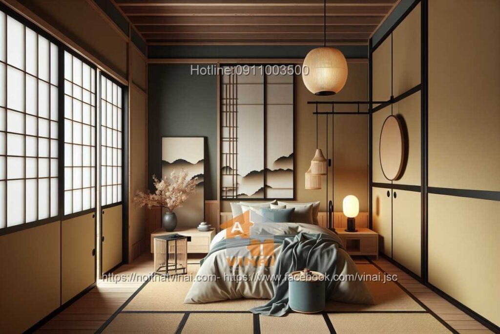 Phòng ngủ kiểu nhật -3