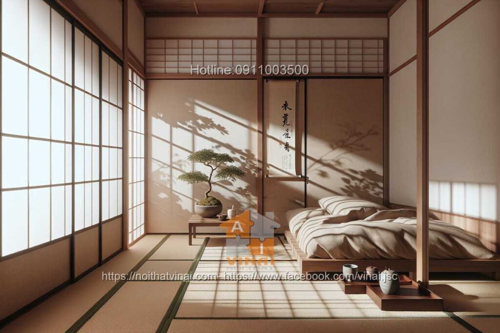 Phòng ngủ kiểu nhật-4