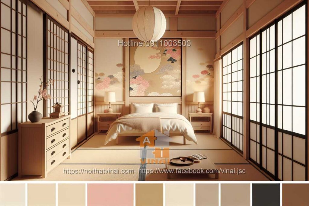 Phòng ngủ kiểu nhật -5