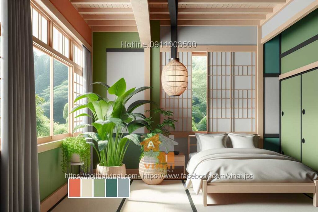 Phòng ngủ kiểu nhật -6