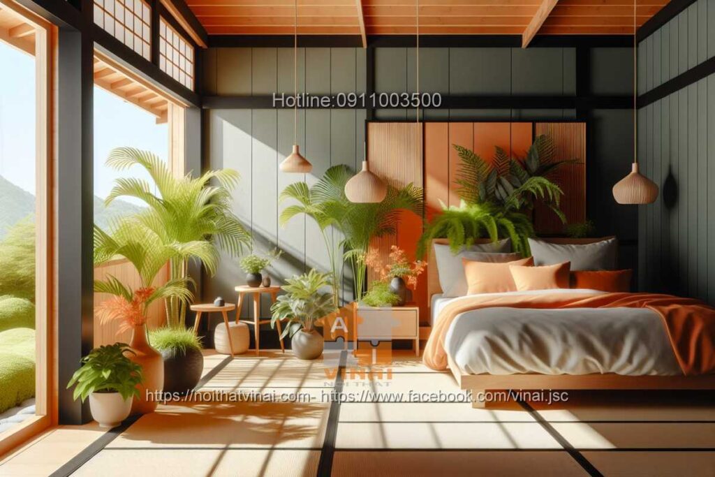 Phòng ngủ kiểu nhật -7
