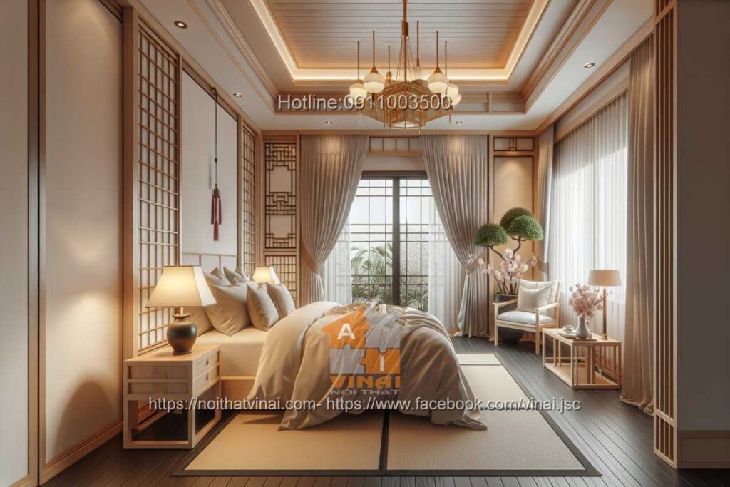 Phòng ngủ kiểu nhật -9