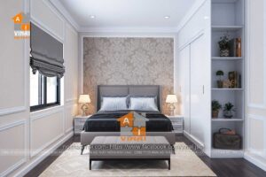 Phòng ngủ tân cổ điển nhà phố 1