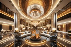 Sảnh đón tiếp khách sạn 6