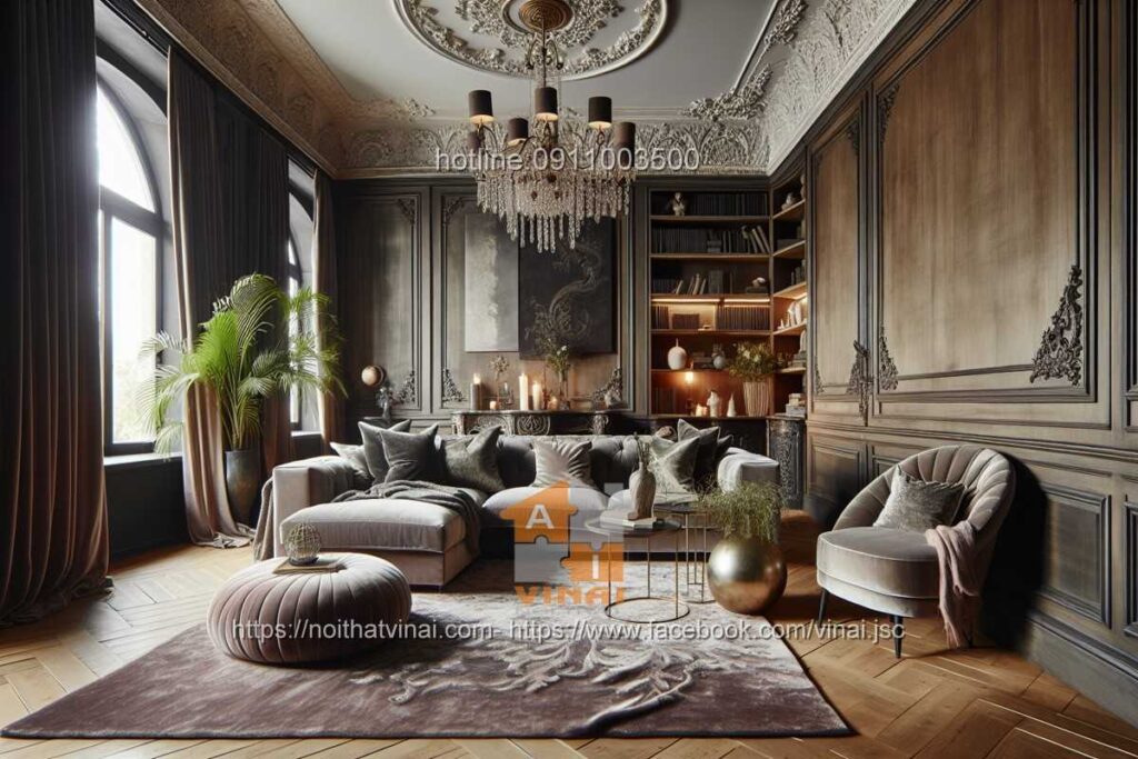 Sofa nỉ chữ L 15