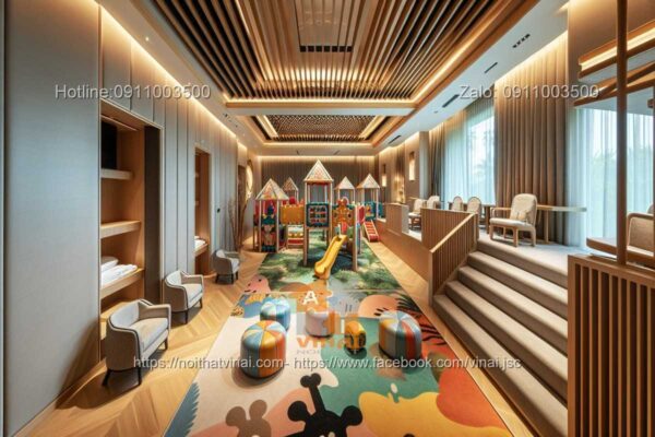 Thiết kế khu vui chơi cho trẻ em trong khách sạn cao cấp 5 sao 10