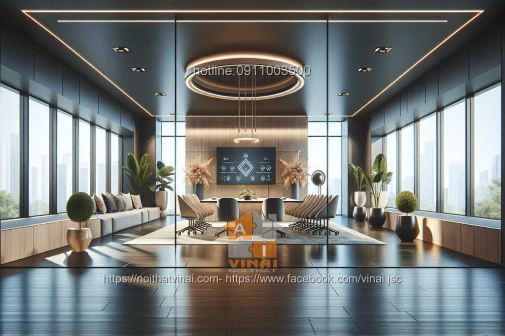 Thiết kế nội thất phòng họp