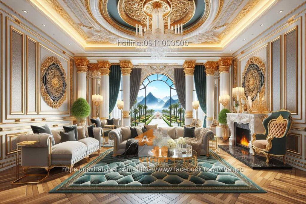 Thiết kế nội thất sang trọng