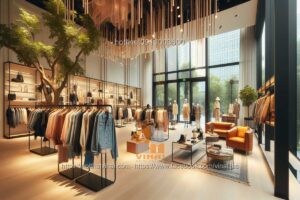 Thiết kế nội thất shop thời trang -1