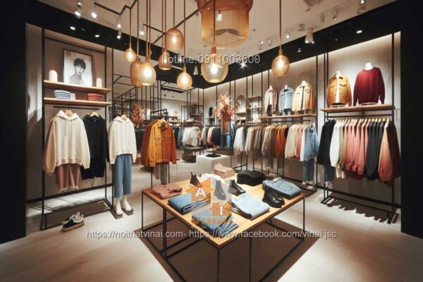 Thiết kế nội thất shop thời trang -6