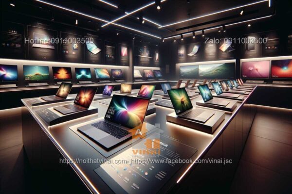 Thiết kế showroom laptop 1