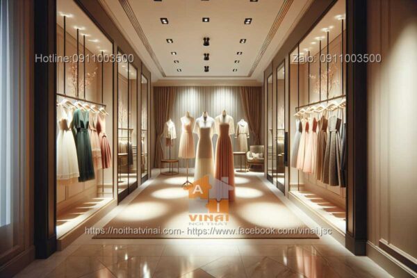 Thiết kế showroom váy đầm -5