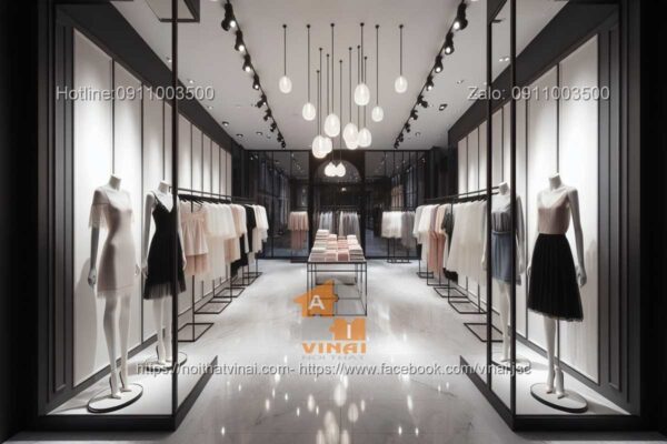 Thiết kế showroom váy đầm -7