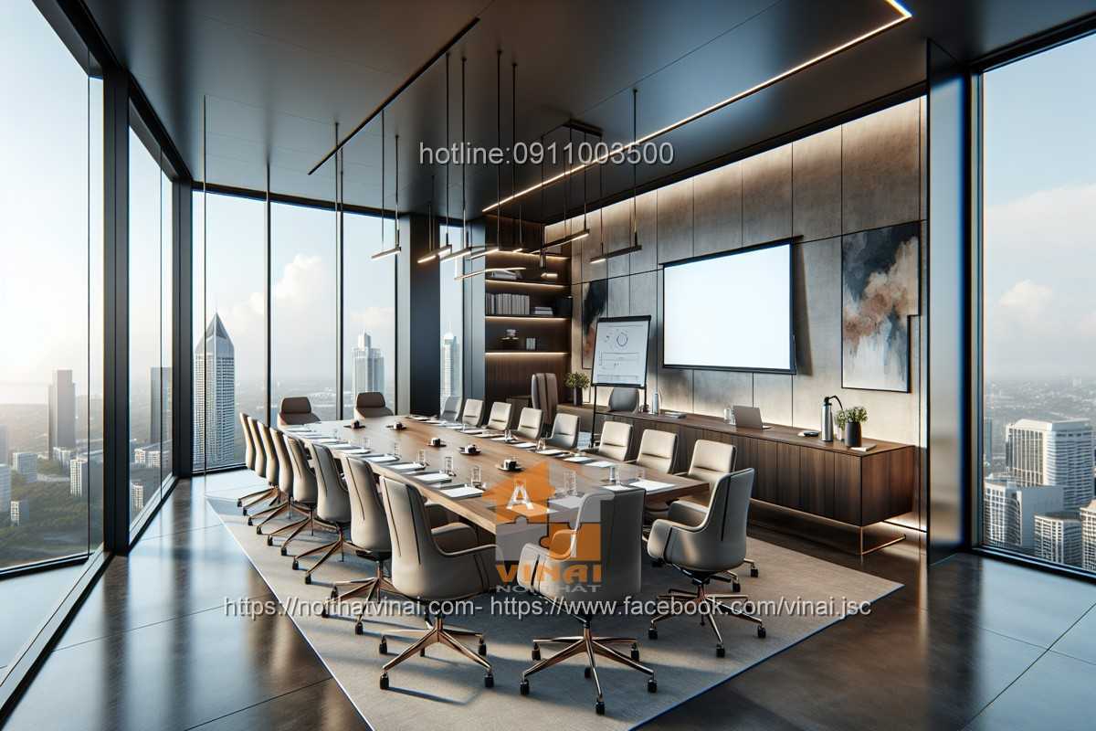 3 Xu Hướng Thiết Kế Nội Thất Phòng Họp Hiện Đại - NỘI THẤT VINAI