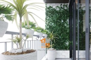 Trang trí Logia chung cư Imperial Plaza 360 Giải Phóng-IP2-901-1