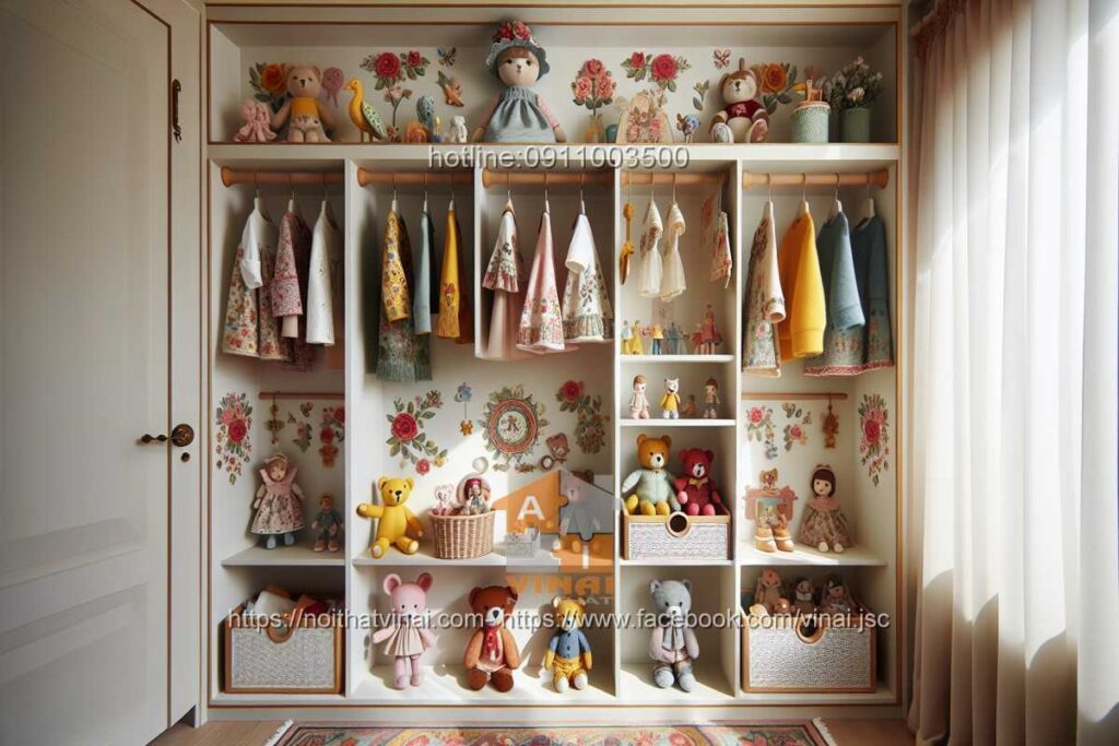 Tủ quần áo trẻ em 3