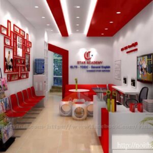 Văn phòng trung tâm tiếng anh-shophouse Yên Phụ tầng 1